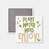 Pflanze Water Weed Genießen Tshirts und Geschenke Magnet (Vorderseite/Rückseite)