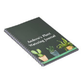 Pflanze Watering Journal Notizblock (Rechte Seite)
