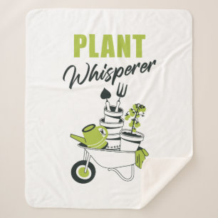 Pflanze Whisperer - Funny Niedlich Gardener & Pfla Sherpadecke