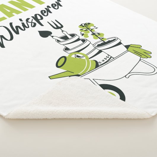 Pflanze Whisperer - Funny Niedlich Gardener & Pfla Sherpadecke (3/4)