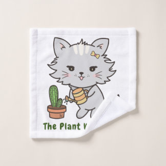Pflanze Whisperer Persian Cat Wash Towel Waschlappen
