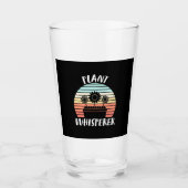 Pflanze Whisperer Retro Vintag Glas (Vorderseite)