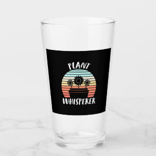 Pflanze Whisperer Retro Vintag Glas