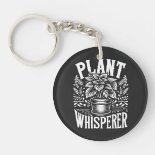 Pflanze Whisperer Schlüsselanhänger