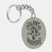 Pflanze Whisperer Schlüsselanhänger (Vorderseite links)