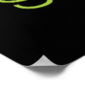 Pflanze wird zum Sukkulenten Poster (Ecke)