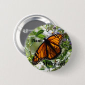 PflanzeMilkweed Button (Vorne & Hinten)