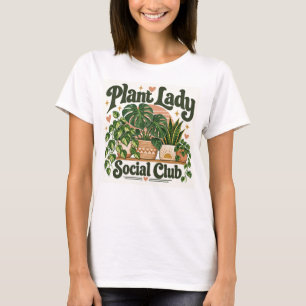Pflanzen Damen Sozialclub T-Shirt