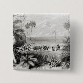 Pflanzen der Flagge Button (Vorderseite)