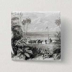 Pflanzen der Flagge Button