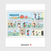 Pflanzen eines Gemüsegartens Aufkleber (Blatt)