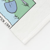 Pflanzen eines Gemüsegartens Fleecedecke (Ecke)