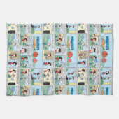 Pflanzen eines Gemüsegartens Geschirrtuch (Horizontal)