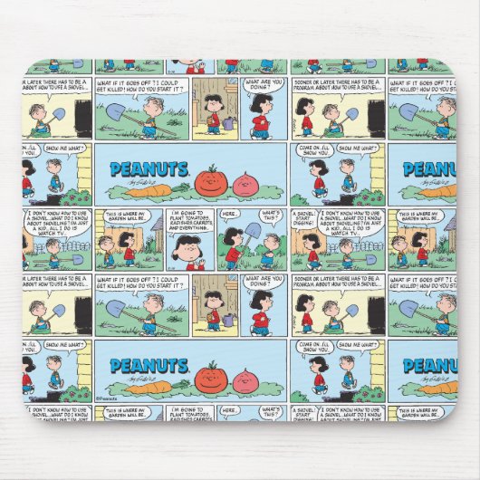 Pflanzen eines Gemüsegartens Mousepad (Vorne)