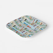 Pflanzen eines Gemüsegartens Pappteller (Gewinkelt)