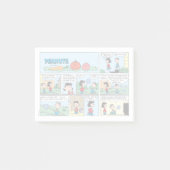 Pflanzen eines Gemüsegartens Post-it Klebezettel (Vorderseite)