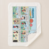 Pflanzen eines Gemüsegartens Sherpadecke (Vorderseite)