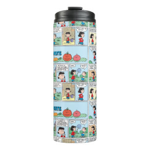 Pflanzen eines Gemüsegartens Thermosbecher