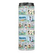 Pflanzen eines Gemüsegartens Thermosbecher (Rückseite)