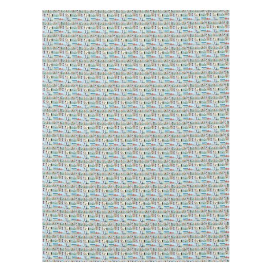 Pflanzen eines Gemüsegartens Tischdecke (Vorderseite)