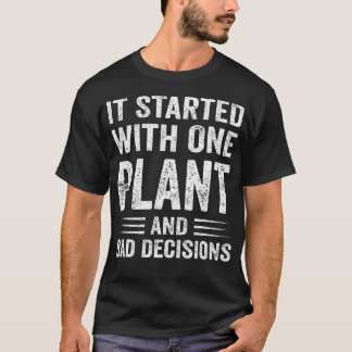 Pflanzen-Eltern Humor Zimmerpflanzen-Obsession Lus T-Shirt