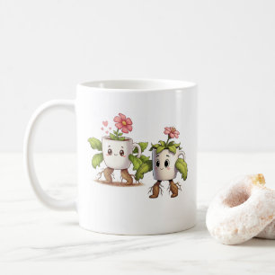 Pflanzen eltern perfektes Geschenk für Muttertag u Kaffeetasse