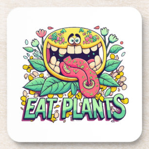 Pflanzen essen getränkeuntersetzer