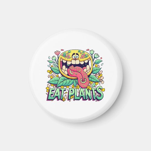Pflanzen essen magnet (Vorne)