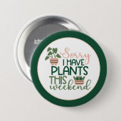 Pflanzen Garten Natur Knopf Button (Vorne & Hinten)