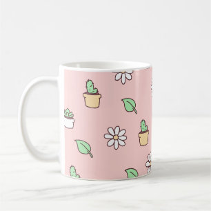 Pflanzen-Hacken-Tasse Kaffeetasse