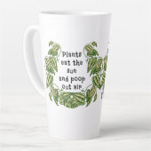 Pflanzen können die Sonne fressen und Luft ausstoß Milchtasse (Linke Ecke)