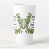 Pflanzen können die Sonne fressen und Luft ausstoß Milchtasse (Vorderseite)