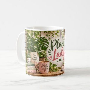 Pflanzen-Lady-Gartnertasse Kaffeetasse