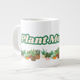 Pflanzen-Mama Jumbo-Tasse