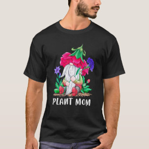 Pflanzen Mama Nelke Gnom Gartenarbeit Mama Muttert T-Shirt