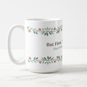 Pflanzen-Mama-Tasse Lustige botanische Kaffeetasse