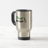 Pflanzen-Manager-Garten Reisebecher (Vorderseite Links)