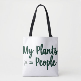 Pflanzen = Menschen Tasche