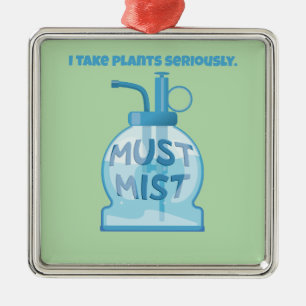 Pflanzen-Mister-Benebelungstopfpflanzen Ornament Aus Metall