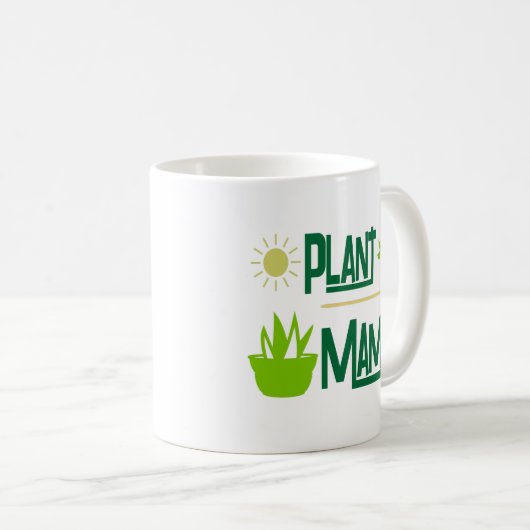 Pflanzen-Mutter Classic Mug Kaffeetasse (VorderseiteRechts)
