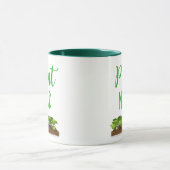 Pflanzen-Nerd-lustiger im Garten arbeitenbotaniker Tasse (Zentrum)