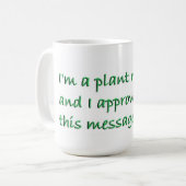 Pflanzen-Nerd-Tasse Kaffeetasse (Vorderseite Links)