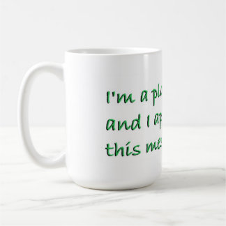 Pflanzen-Nerd-Tasse Kaffeetasse