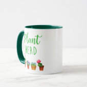 Pflanzen-Nerdlustige Gartenarbeit und Houseplant Tasse (Vorderseite Links)