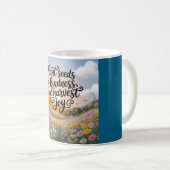 Pflanzen Sie Samen der Freundlichkeit Kaffeetasse (VorderseiteRechts)