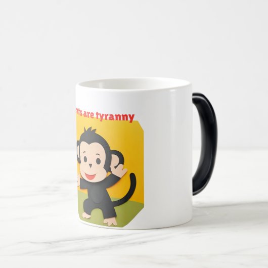 Pflanzen sind Tyrannei Verwandlungstasse (VorderseiteRechts)