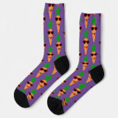 PFLANZEN SOCKEN (Linkes Detail)