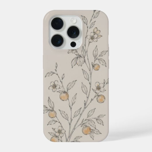 Pflanzen und Blumen Handyhülle iPhone Hülle (Rückseite)