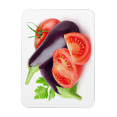 Pflanzen und Tomaten Magnet (Vertikal)