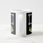 Pflanzen-Vater Jumbo-Tasse (Rückseite)